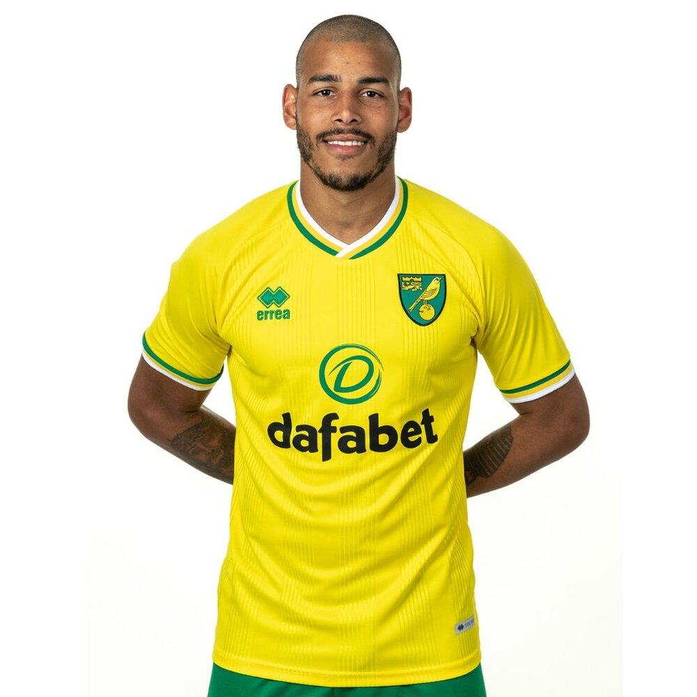 3/$77❤️unworn MORGAN #7 Norwich City 2020-21 home shirt Errea football jersey